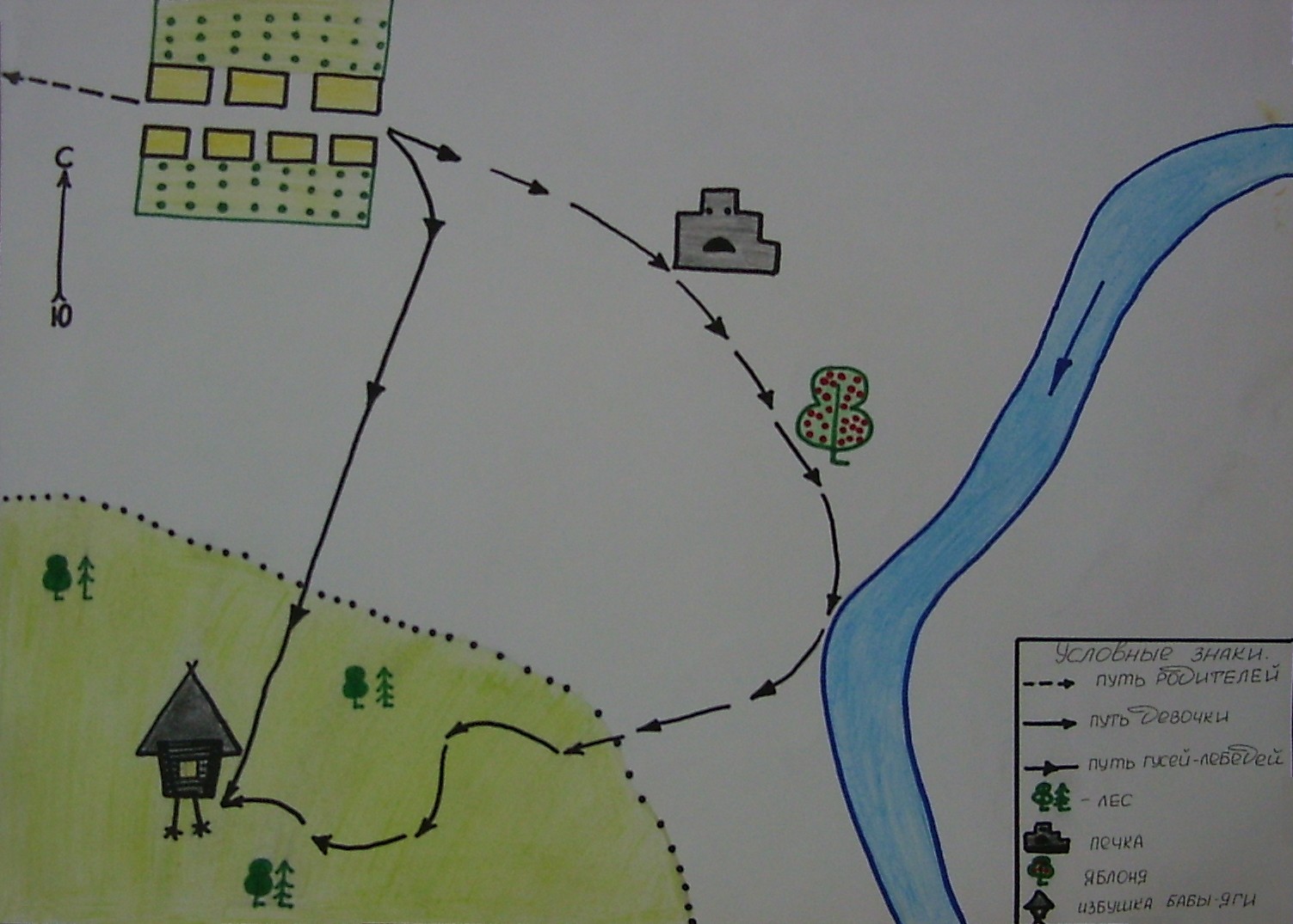 Как сделать маршрутный. План местности. План схема местности. План местности рисунок. План местности 5 класс.