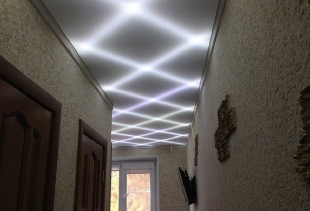 Cветодиодная лента на потолок хорошая подсветка потолка