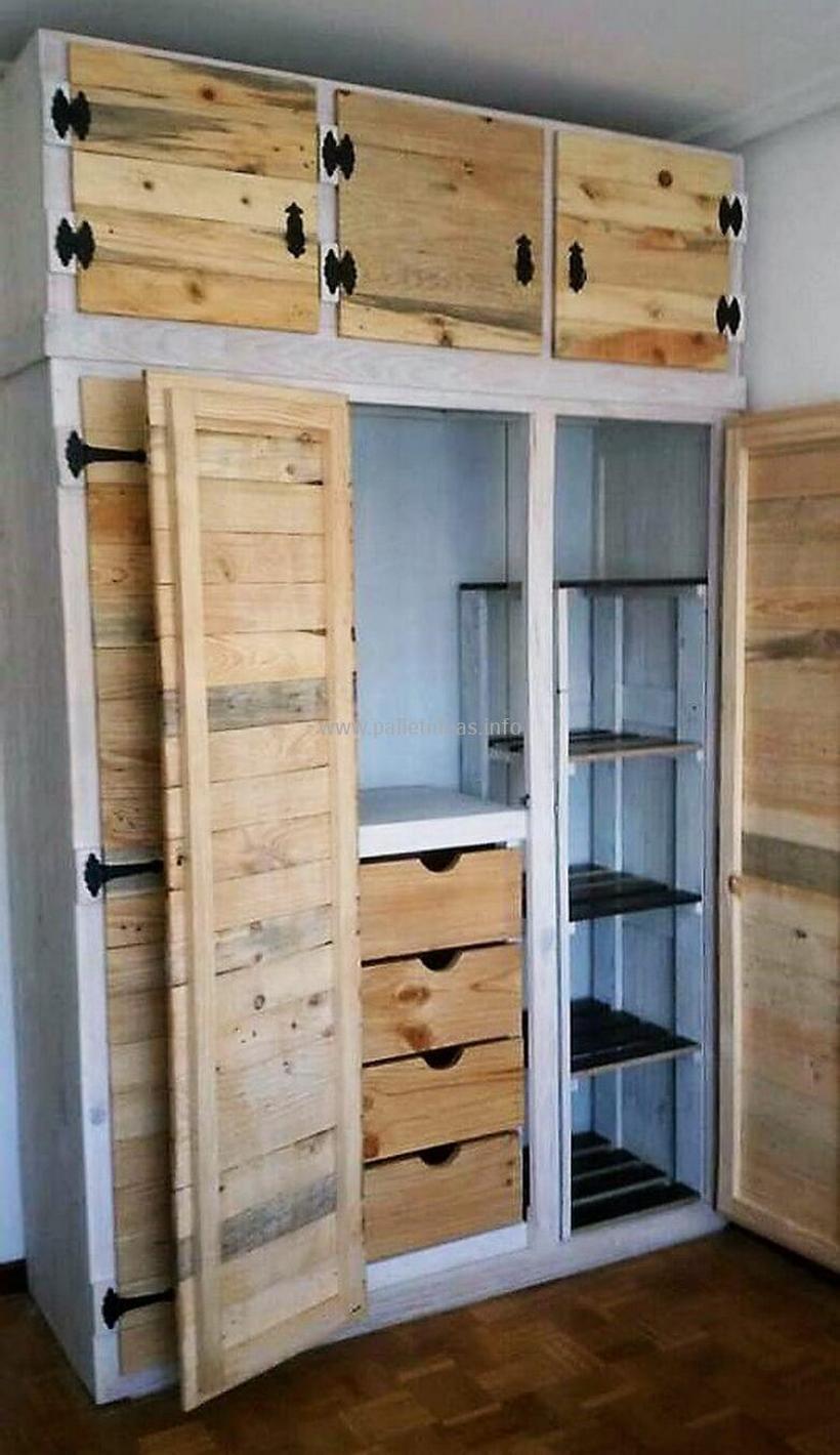 деревянный встроенный шкаф своими руками